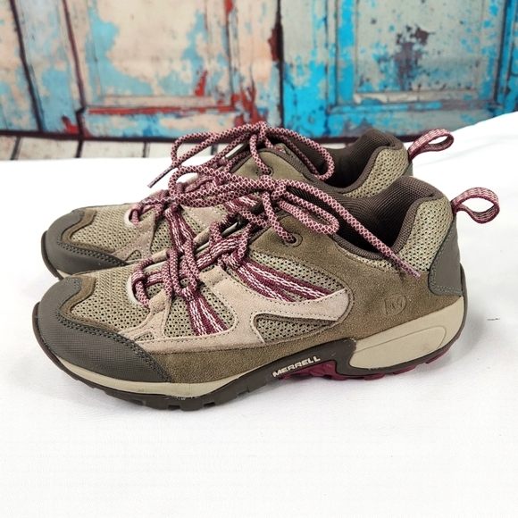 Merrell Brindle Renaissance Rose Hiking Shoes - Picture 4 of 7